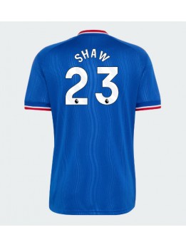 Moški Nogometna dresi replika Manchester United Luke Shaw #23 Gostujoči 2026-27 Kratek rokav